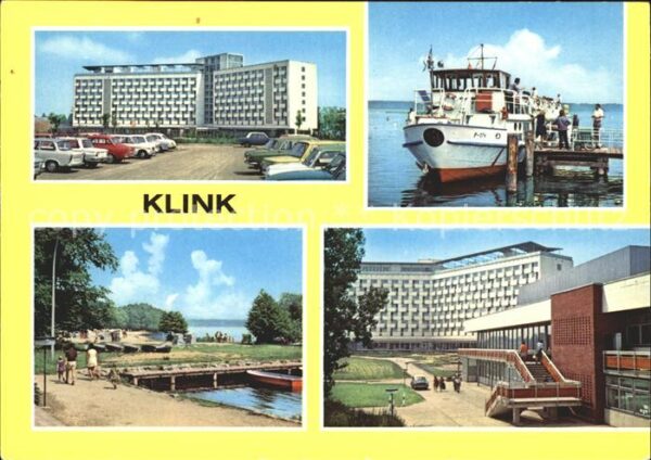 Klink Waren Erholungsheime Herbert Warnke und Schlo