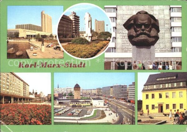Karl-Marx-Stadt Denkmal Karl Marx