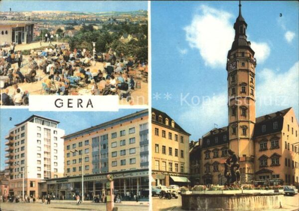 Gera Cafe Osterstein Strasse der Republik Ra