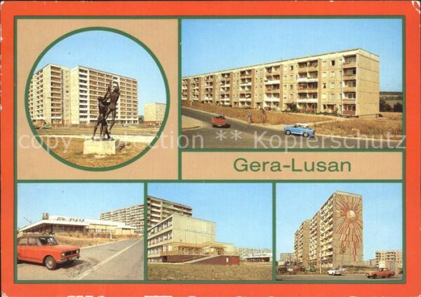 Lusan Gera Plastik Zeulendorfer-Strasse Bertha-Sch