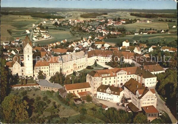 Scheyern Fliegeraufnahme Benediktiner-Abtei