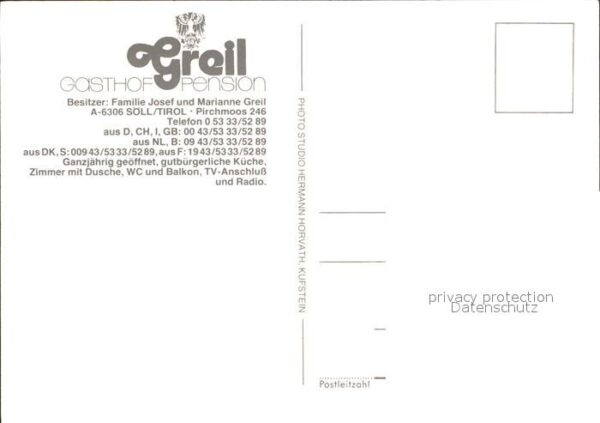 Soell Tirol Gasthof Greil Pension – Bild 2