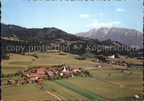 Erl Tirol Passionsspielort Fliegeraufnahme