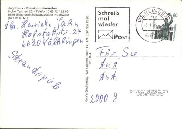 Scheiden Jagdhaus Pension Leineweber – Bild 2