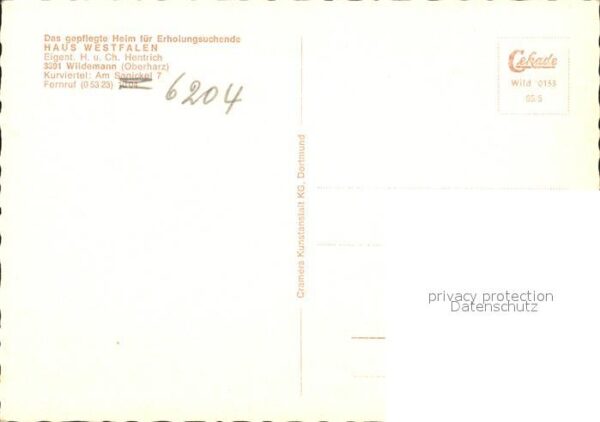 Wildemann Haus Westfalen Ferienheim – Bild 2