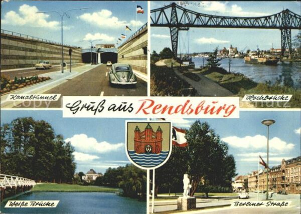 Rendsburg Kanaltunnel Hochbrücke Berliner Strasse