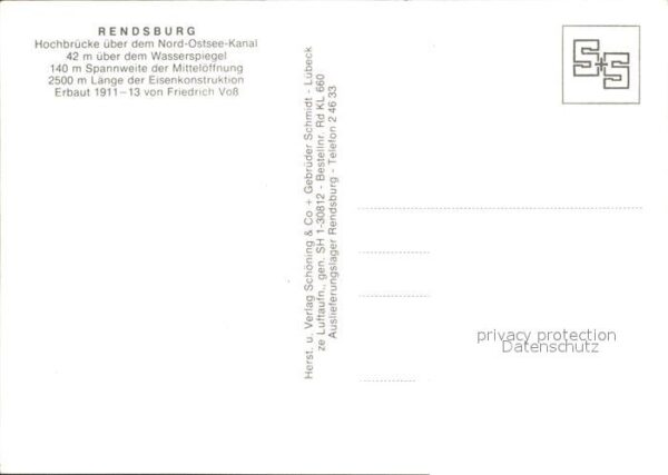 Rendsburg Hochbrücke über Nord-Ostsee-Kanal – Bild 2