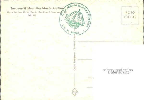 Hirschau Oberpfalz Monte Kaolino Sommerski – Bild 2