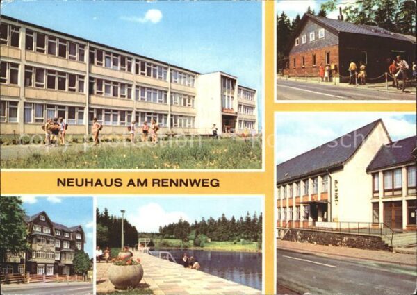 Neuhaus Rennweg Schule Erholungsheim Ernst Thälmann