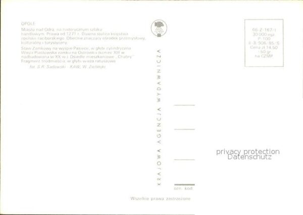 Opole Oppeln Oberschlesien – Bild 2
