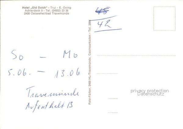 Travemuende Ostseebad Hotel Old Dutsch – Bild 2