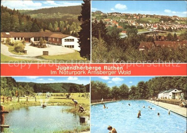 Ruethen Moehne Jugendherberge im Nationalpark Arnsberg