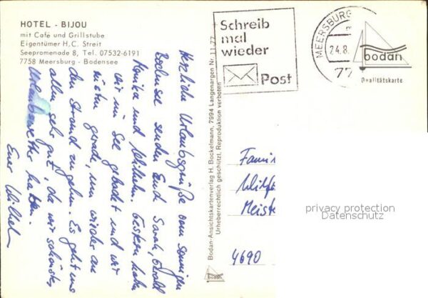 Meersburg Bodensee Hotel Bijou Promenade – Bild 2