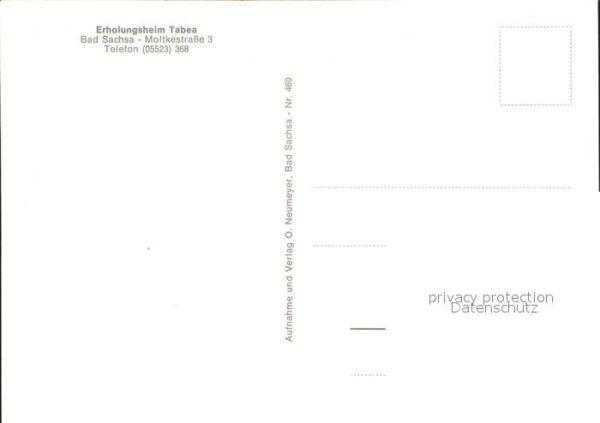 Bad Sachsa Harz Haus Tabea Erholungsheim – Bild 2