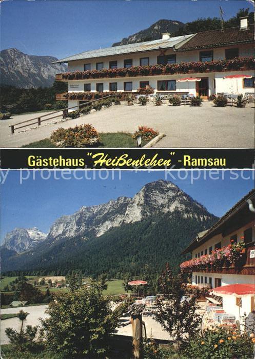 Ramsau Berchtesgaden Gästehaus Heißenlehen