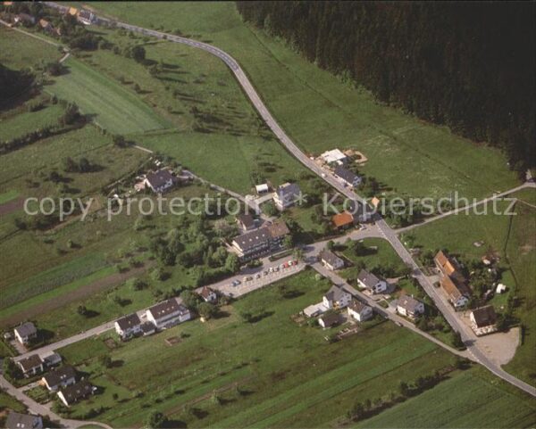 Bad Herrenalb Fliegeraufnahme Hotel Restaurant Pensio
