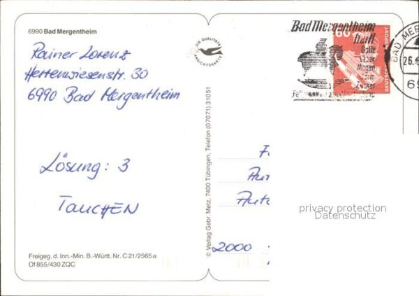 Bad Mergentheim Fliegeraufnahme – Bild 2