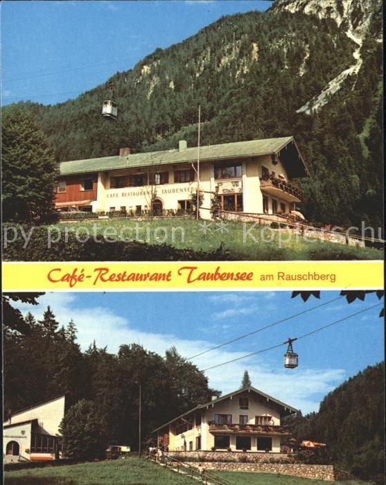 Ruhpolding Cafe Restaurant Taubensee
