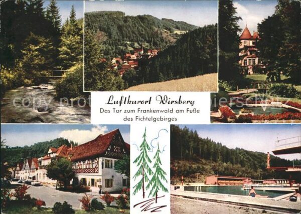 Wirsberg Frankenwald Fichtelgebirge Schwimmbad