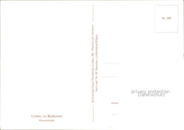 Lindau Bodensee Hauptstrasse – Bild 2