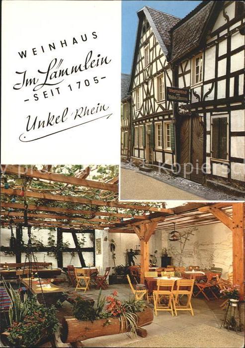 Unkel Rhein Weinhaus im Lämmlein