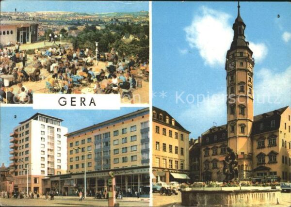Gera Cafe Osterstein Strasse der Republik Ra