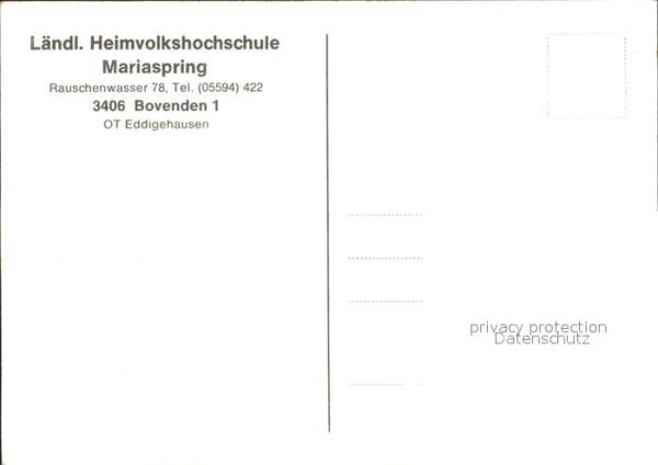 Bovenden Heimvolkshochschule Maraispring – Bild 2