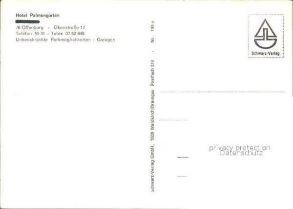 Offenburg Hotel Palmengarten – Bild 2