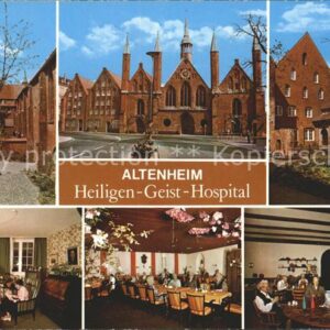 Luebeck Altenheim Heiligen Geist Hospital