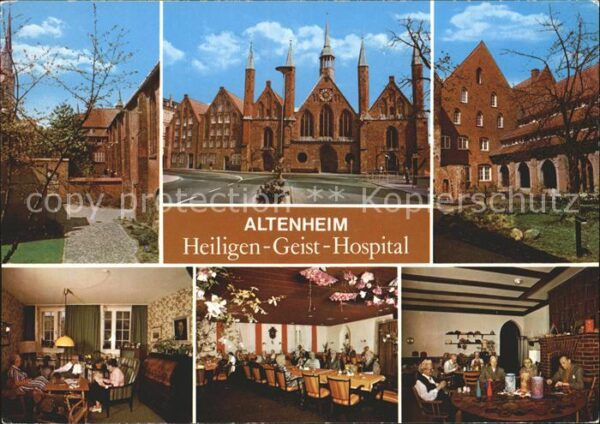 Luebeck Altenheim Heiligen Geist Hospital