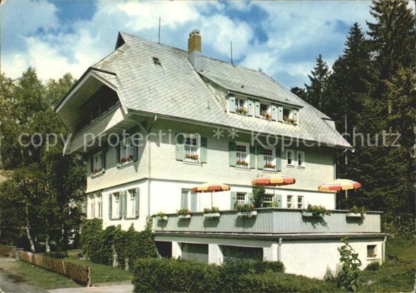 Hinterzarten Müttergenesungsheim Mara von Marschall-