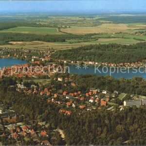 Moelln Lauenburg Fliegeraufnahme Eulenspiegelstadt