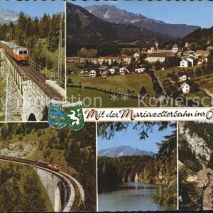 Mariazell Steiermark Mariazellerban Kuhgrabenviadukt Saugrab