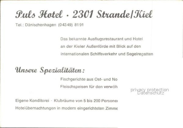Strande Holstein Pulshotel – Bild 2