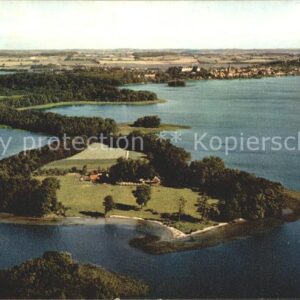 Ploen See Prinzeninsel Fliegeraufnahme Bauernhaus