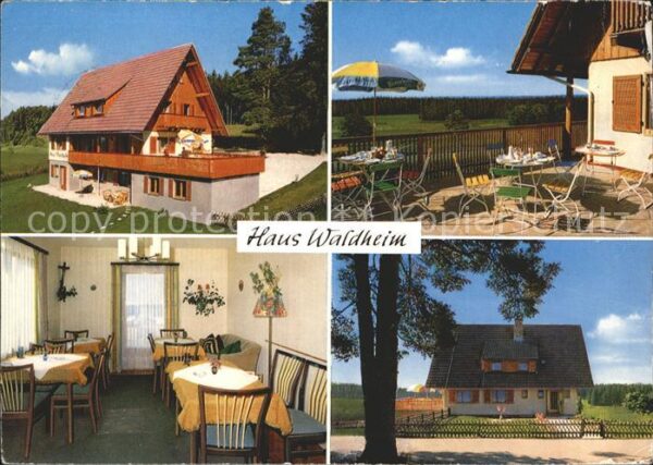 Eisenbach Schwarzwald Haus Waldheim Pension