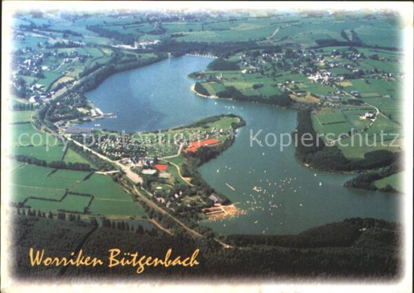 Buetgenbach Fliegeraufnahme Worriken Sport- und Tou