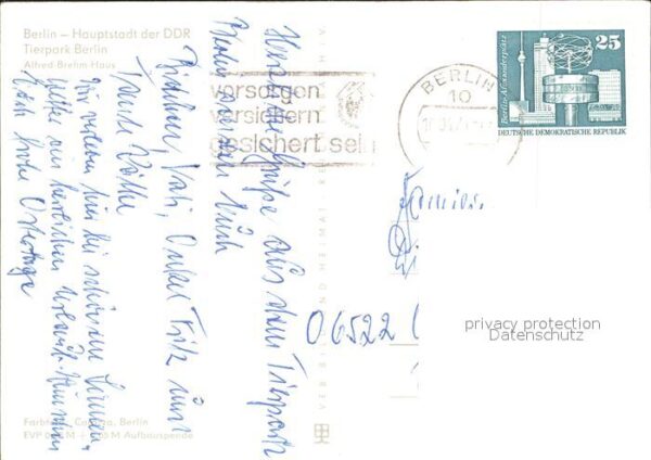 Berlin Tierpark Alfred Brehm Haus – Bild 2