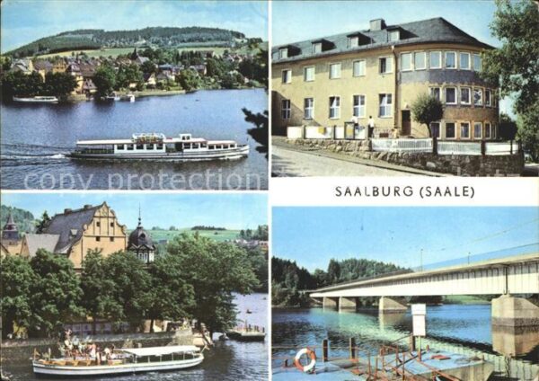 Saalburg Saale FDGB Erholungsheim Hermann Schlimme Sta