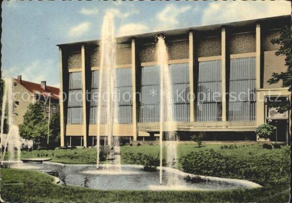 Witten Ruhr Stadtbad Fontäne