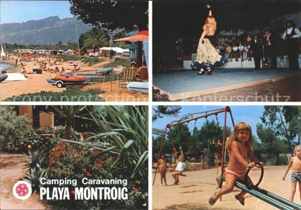 Playa Montroig Strandpartie Tänzerin Garten Spielplatz