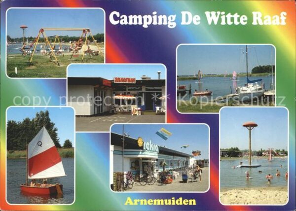 Arnemuiden Camping De Witte Raaf Spielplatz Restau