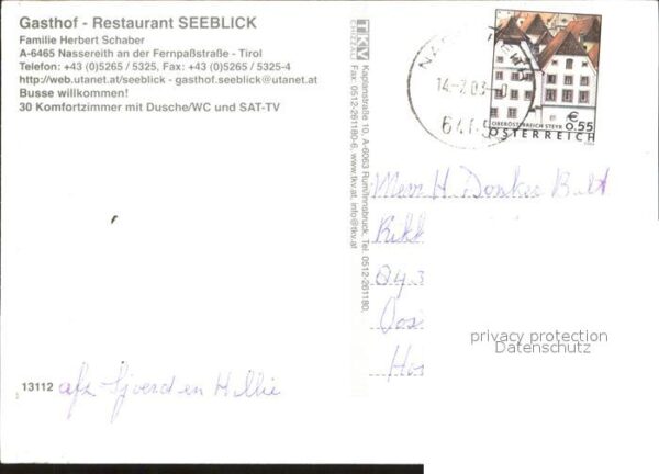 Nassereith Gasthof Restaurant Seeblick Panorama Ga – Bild 2