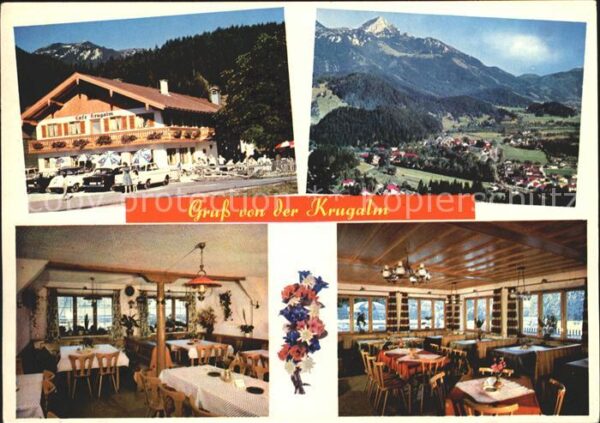 Fischbachau Cafe Krugalm Gasträume Panorama