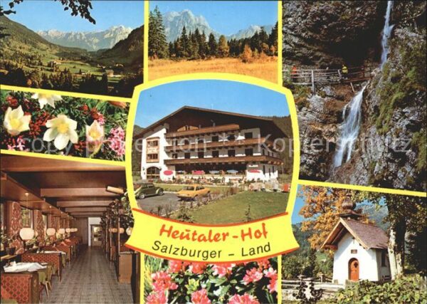 Heutal Unken Gasthof Pension Heutaler Hof Panorama G