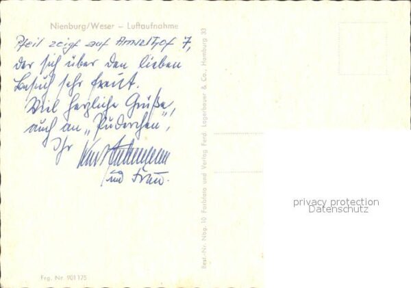 Nienburg Weser Fliegeraufnahme – Bild 2