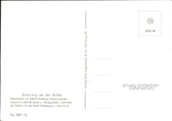 Schleswig Schlei Schlossinsel mit Schloss Gottorp Burgse – Bild 2