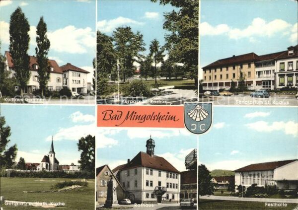 Mingolsheim Kurhaus Gantner Kurpark und Sanatorium