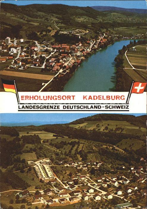 Kadelburg Landesgrenze Deutschland Schweiz Fliege