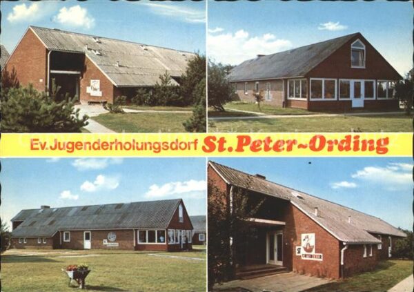 St Peter-Ording Ev Jugenderholungsdorf Häuser Wiking St